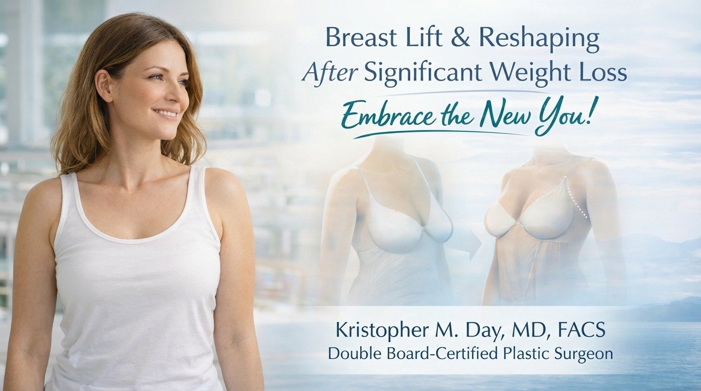Breast lift and reshaping after massive weight loss: complete your transformation